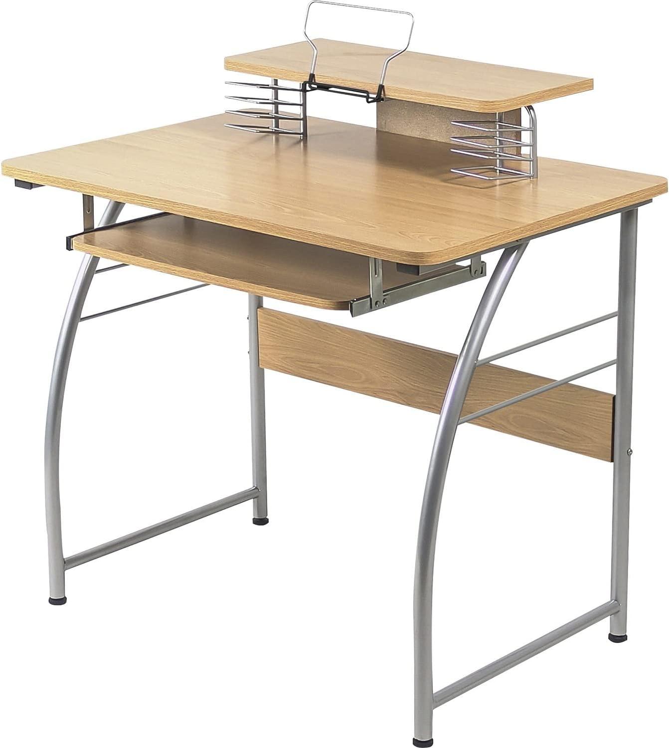 Metal Base Computer Desk