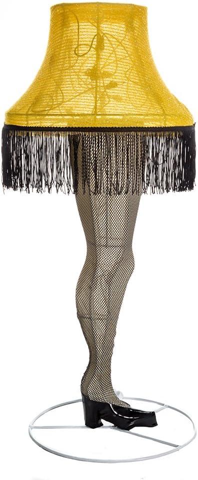 Kurt Adler 28-Inch Leg Lamp 3D Tinsel Lighted Lawn Décor