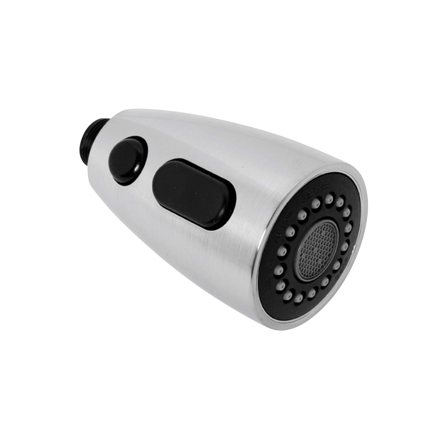 Stainless Steel Pull Down Hand Sprayer with Dual Buttons