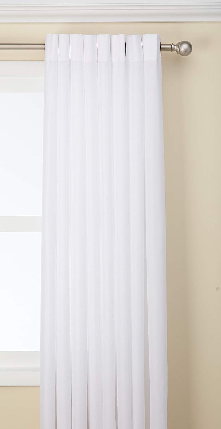 Thermalogic Galion Solid Color Semi-Sheer Thermal Grommet Single Curtain Panel