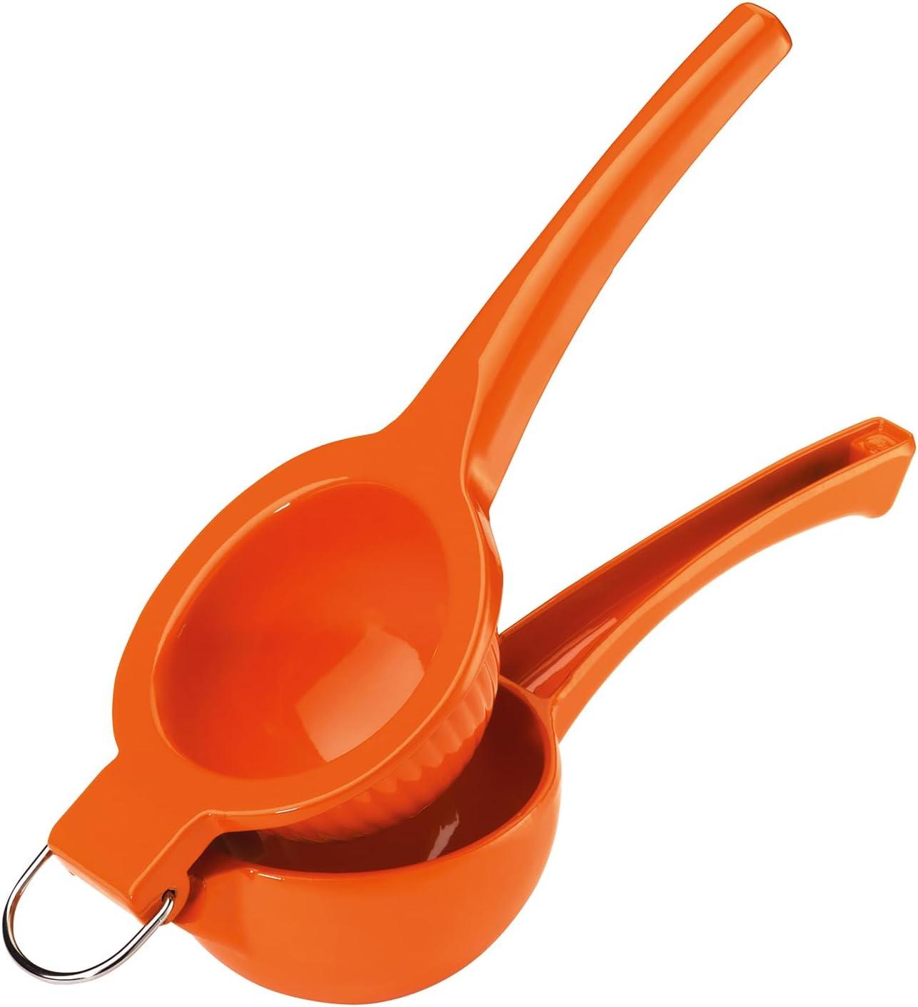 Cilio Aluminum Arancia Orange Squeezer, Orange