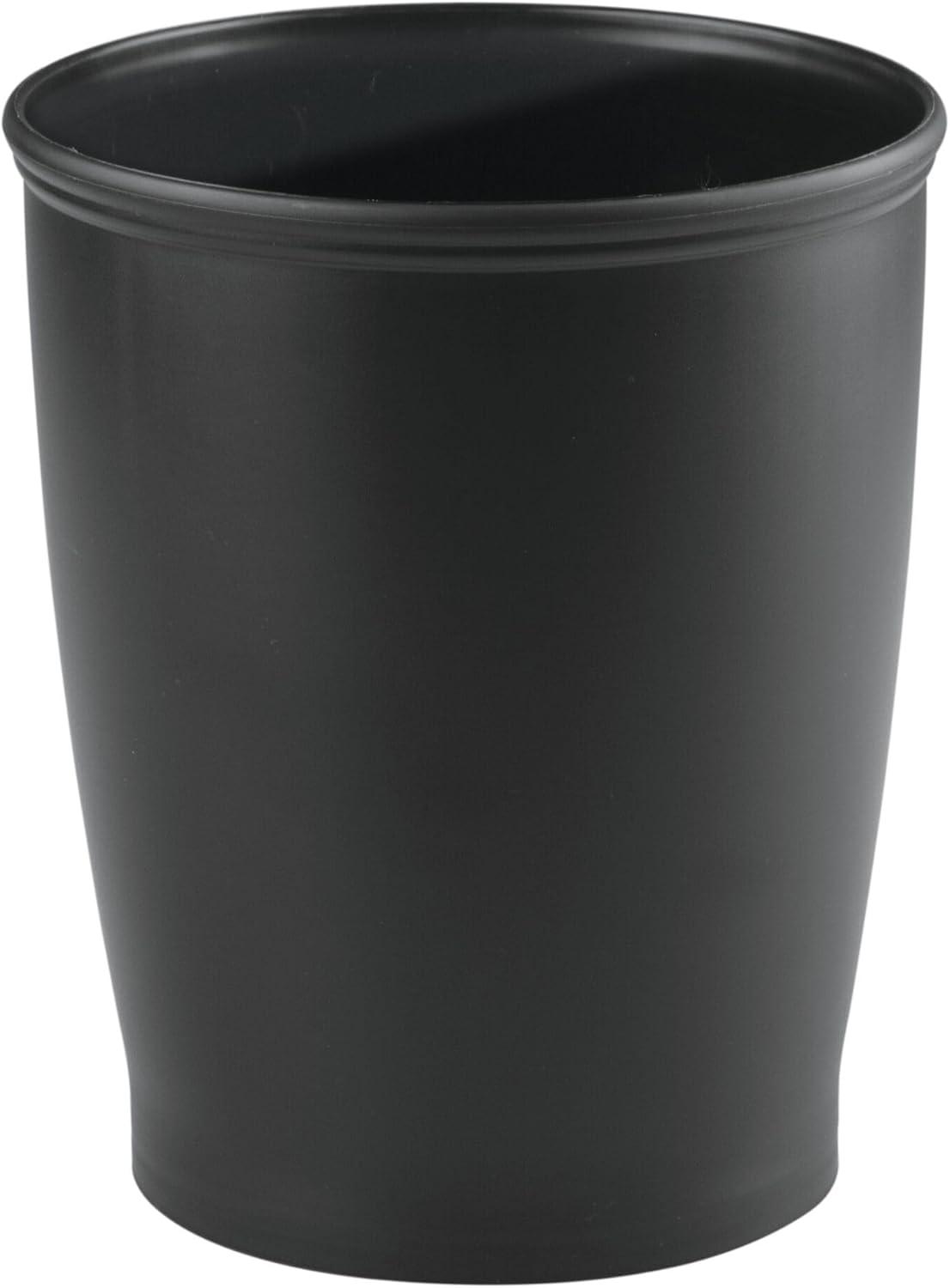 iDesign iDesign Kent Plastic Wastebasket Trash Can, 8.25" x 10"