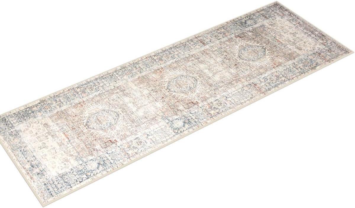 Chris Loves Julia x Loloi Jules Oriental Natural/Ocean Area Rug