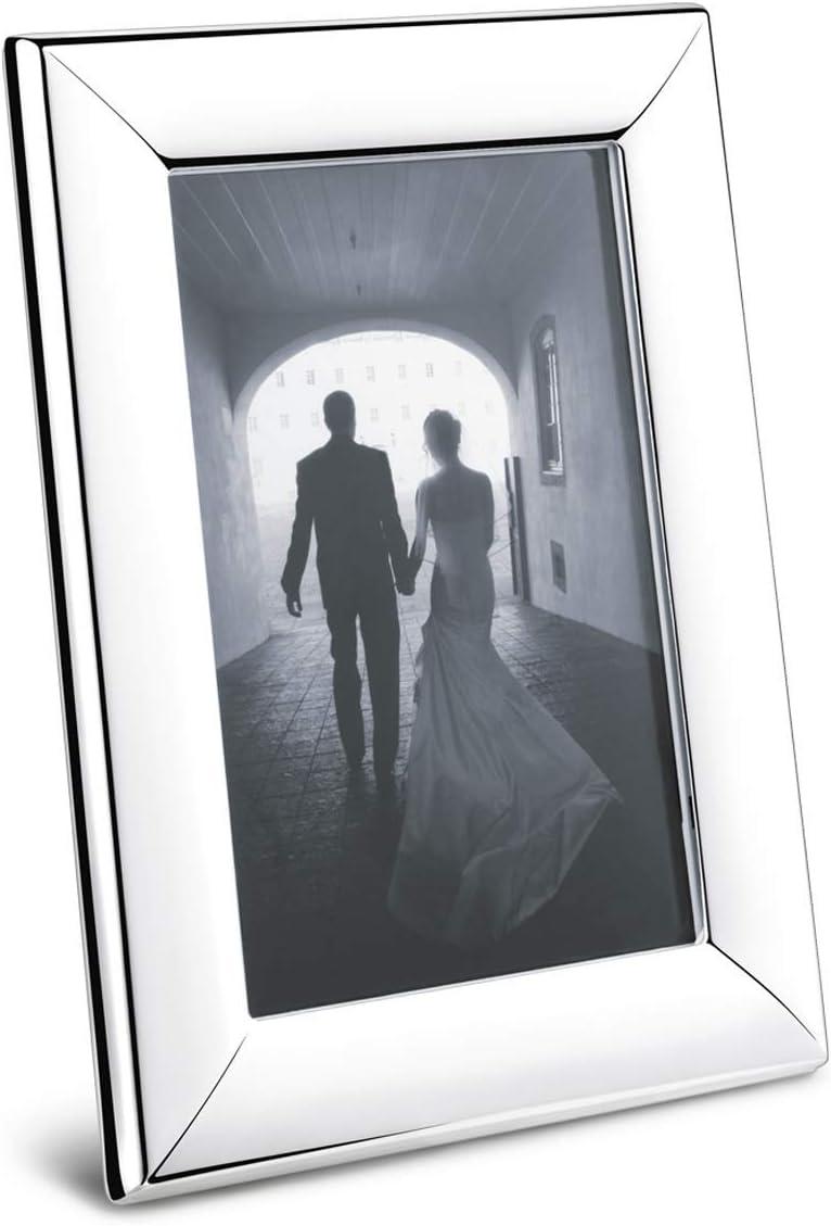 Polished Stainless Steel 4" x 6" Picture Frame