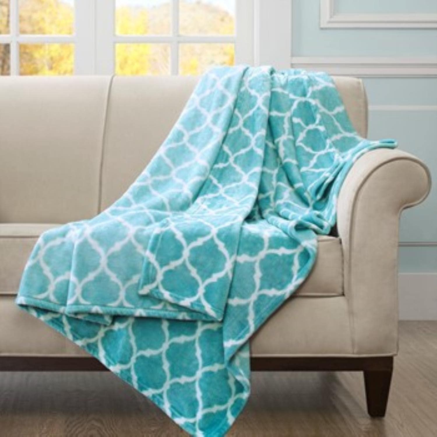 Madison Park Ogee Oversized Throw