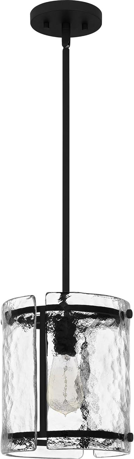Quoizel Lighting Fortress 1 - Light Pendant in  Earth Black