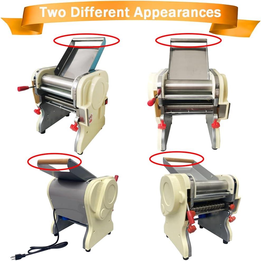 3mm Electric Pasta Press Maker Noodle Machine Automatic Noodle Making Machine with Round Knife 110V
