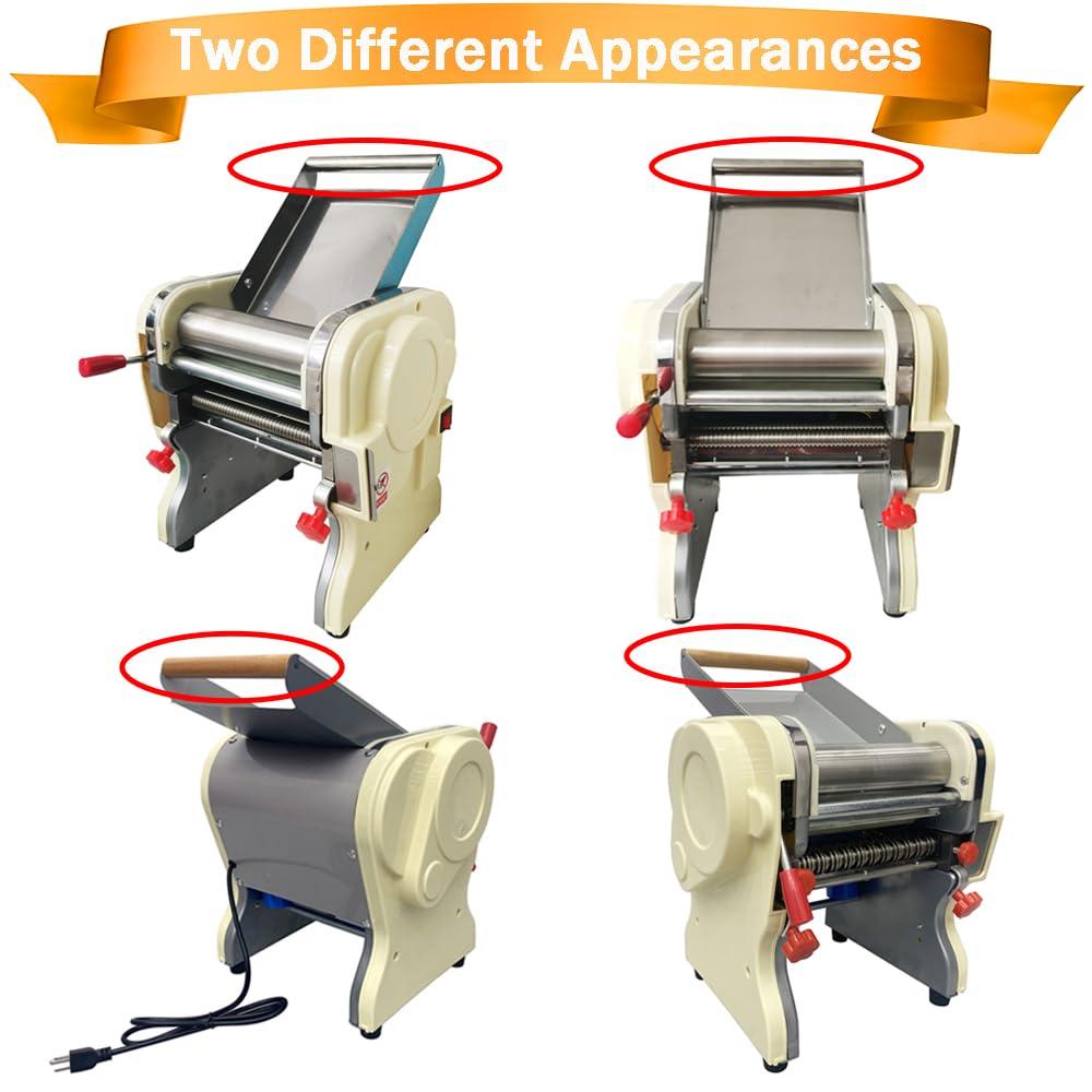 3mm Electric Pasta Press Maker Noodle Machine Automatic Noodle Making Machine with Round Knife 110V