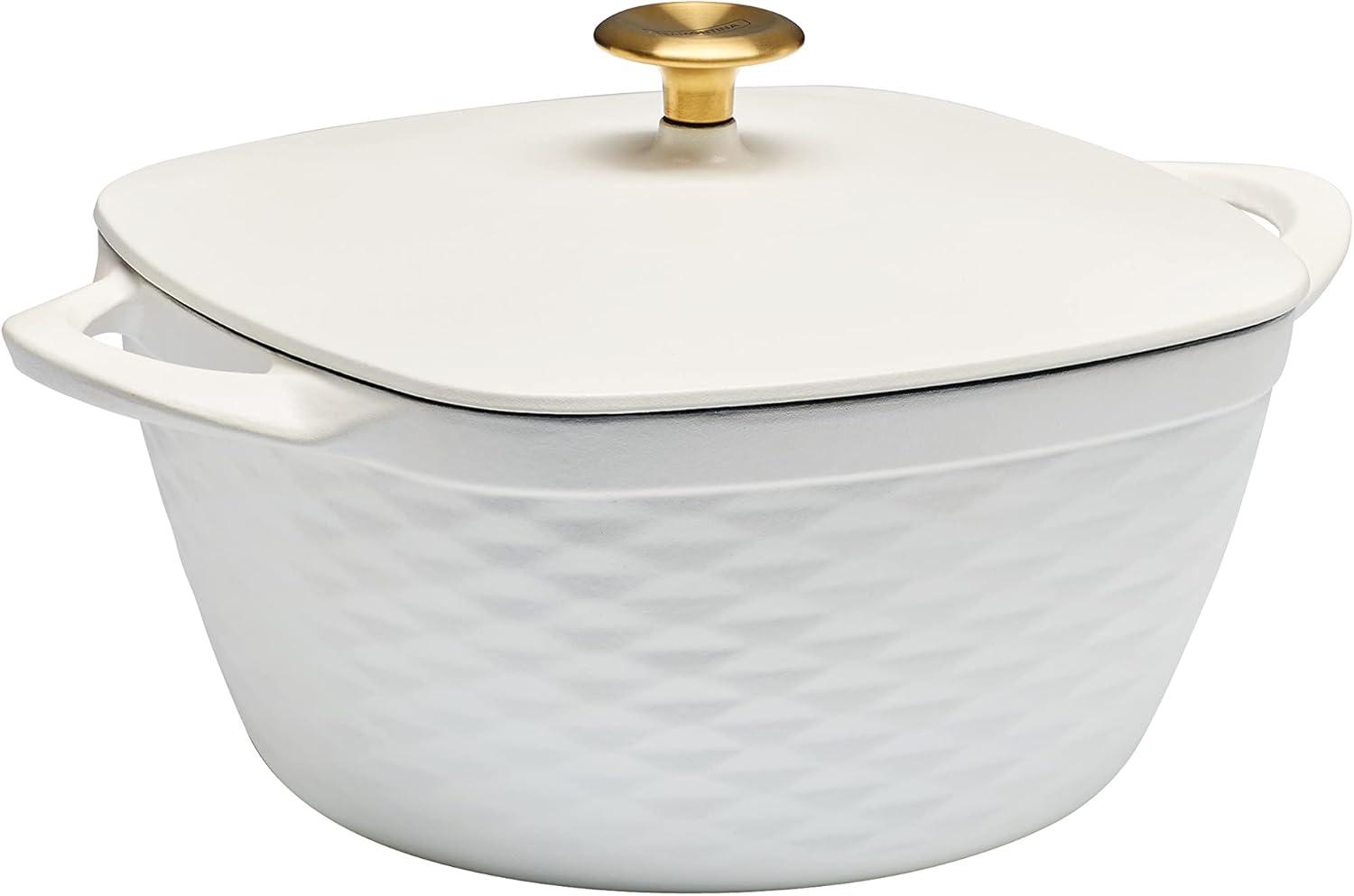 Tramontina Prisma 7 Qt Enameled Cast Iron Covered Square Dutch Oven
