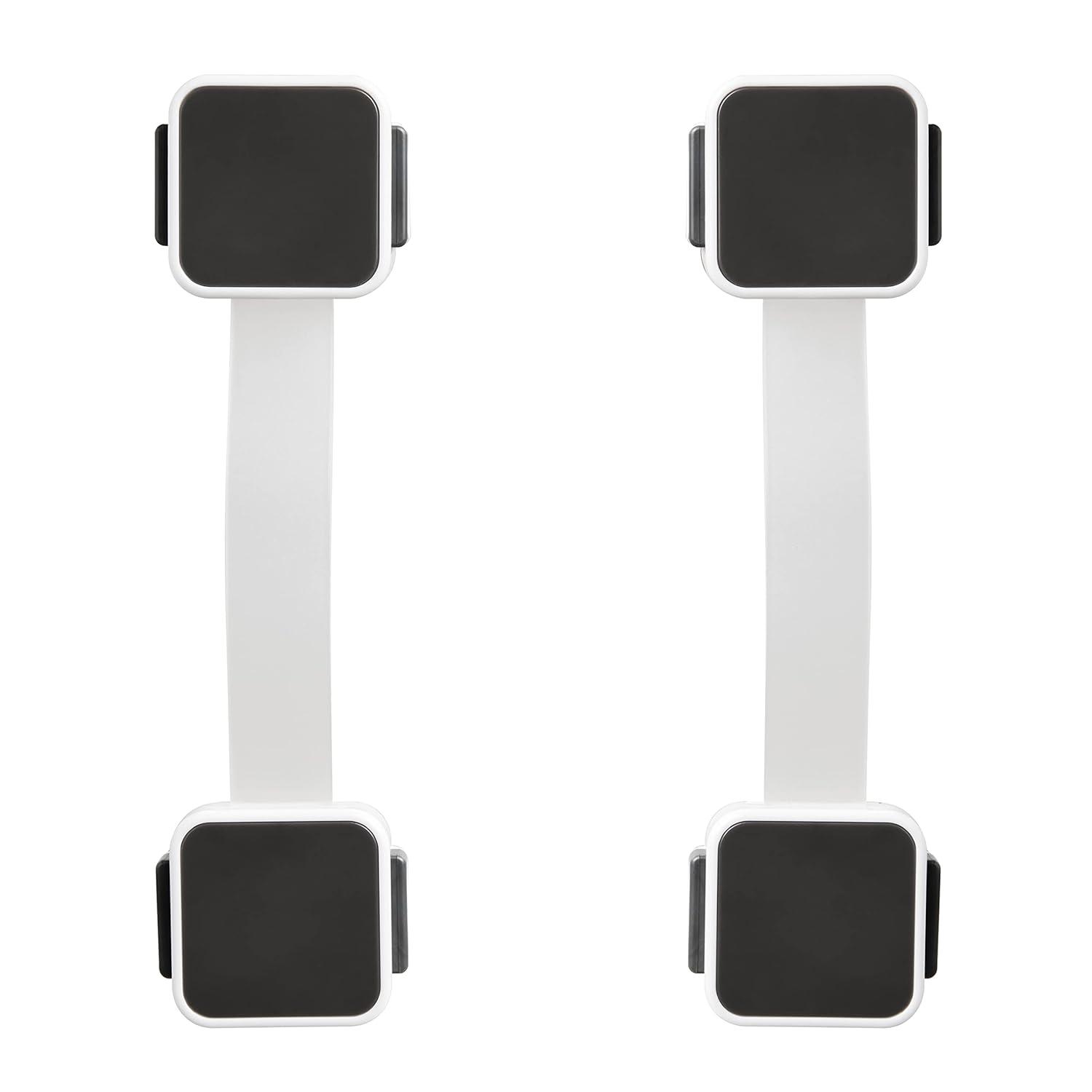 Munchkin® XtraGuard™ Dual Action Multi-Use Safety Infant Latches, White, 2 Pack