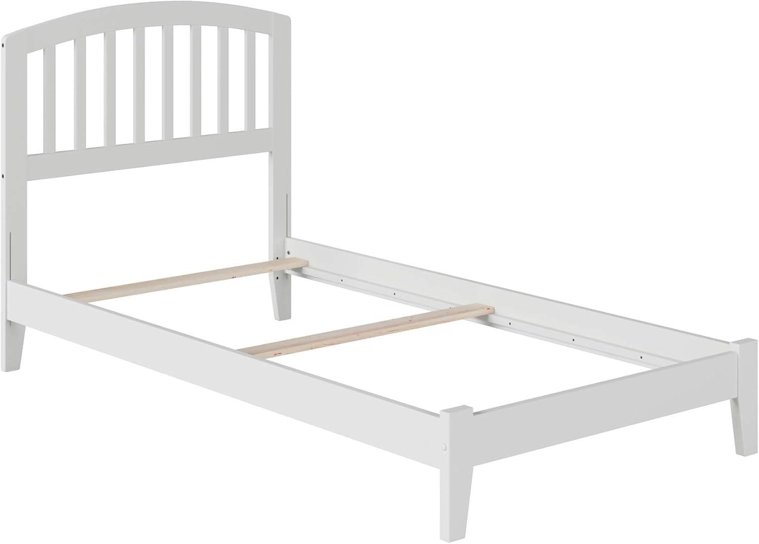 Richmond Twin Traditional Bed in White