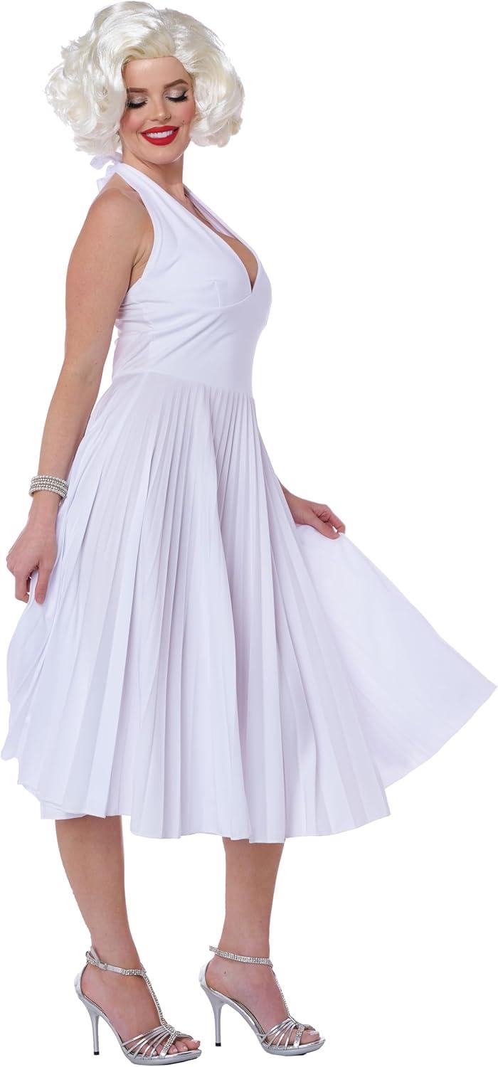 Marilyn Monroe Deluxe Marilyn Women's Costume, Medium