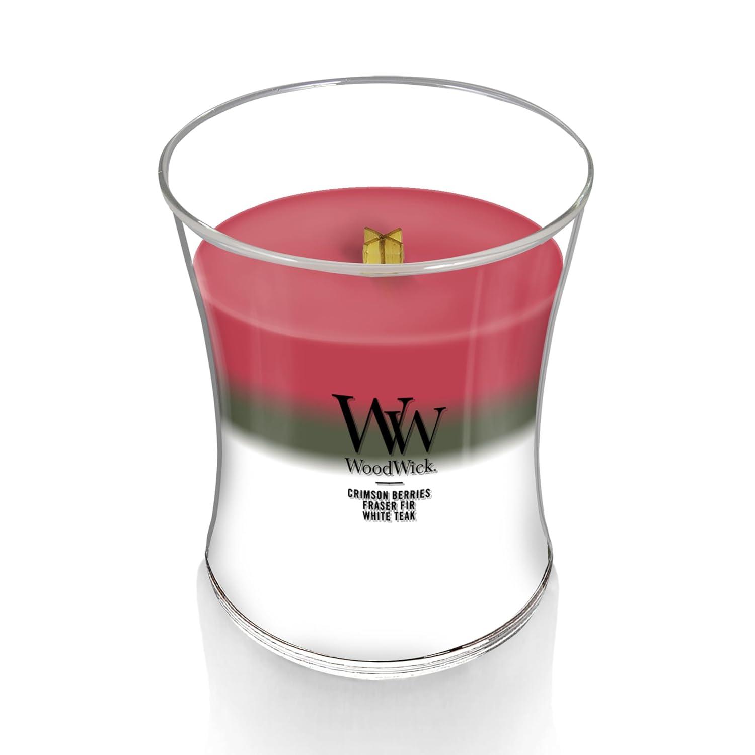 Guirnalda de Invierno WoodWick Trilogy Velas Perfumadas en Frasco de 10 oz - 3 en uno