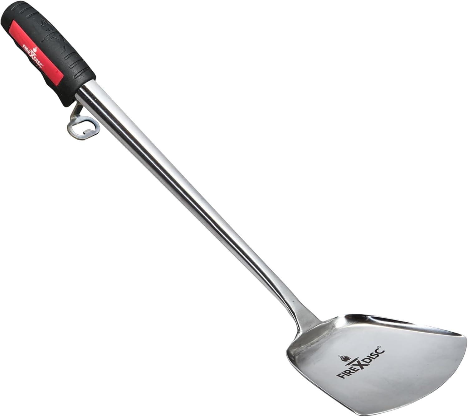 FIREDISC Ultimate Cooking Weapon 20-in. Shovel Scoop Spatula with High Heat Handle