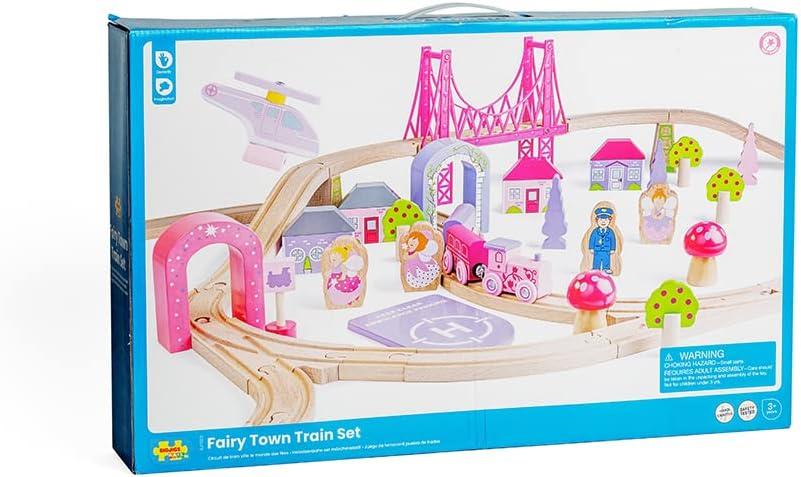 Bigjigs Rail - Fairy Town Train Set