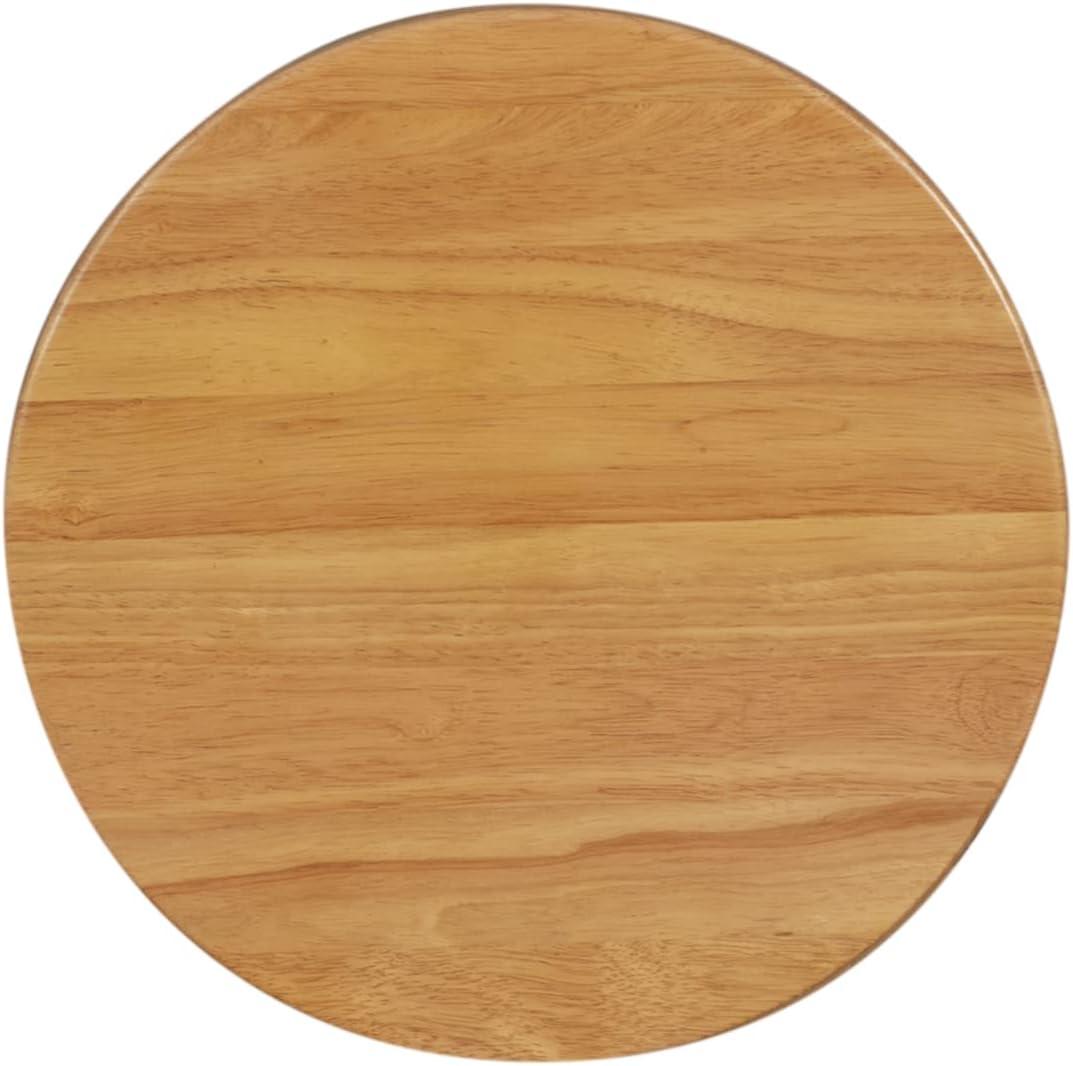 Linon Backless Wood Bar Stool, 29" Seat Height, Natural Finish