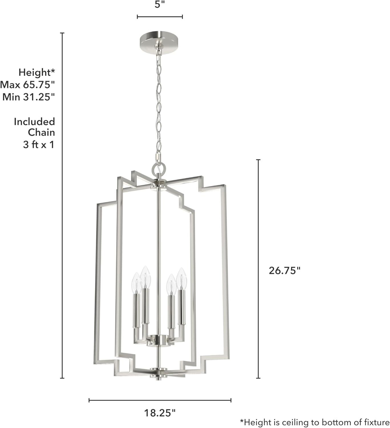 Zoanne 4 - Light Geometric Pendant