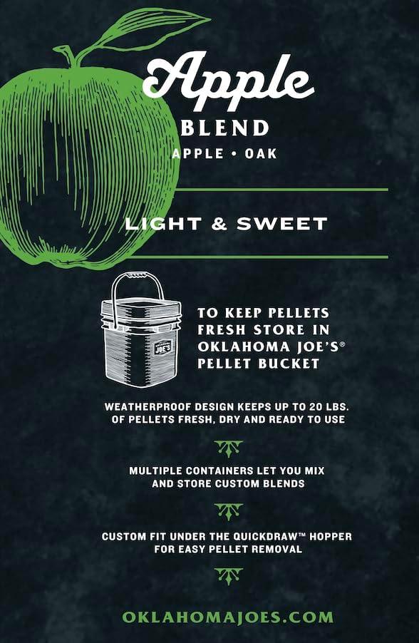 Oklahoma Joe's® Apple Wood Pellets, 20 lb. Bag - 2778407