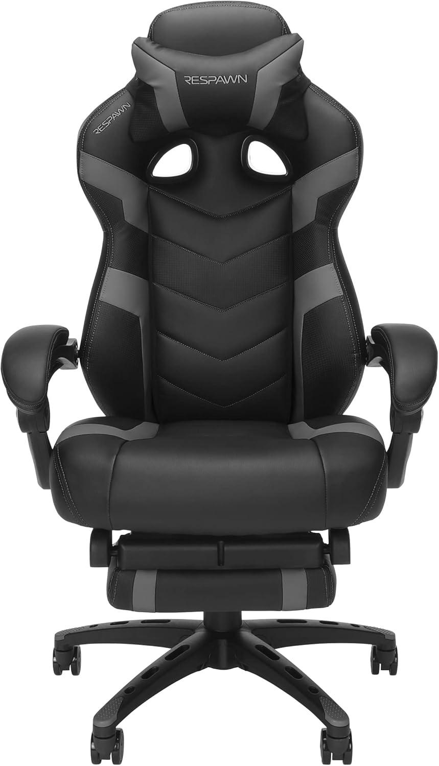 RESPAWN 110 Pro Gaming Chair - Gaming Chair with Footrest, Ergonomic Computer Desk Chair