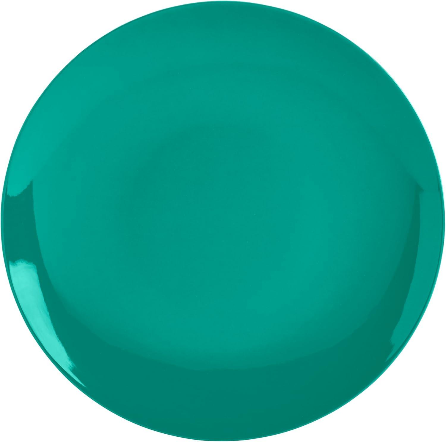 Tabletops Gallery Tabletops Gallery Peacock 12 Piece Melamine Dinnerware Set