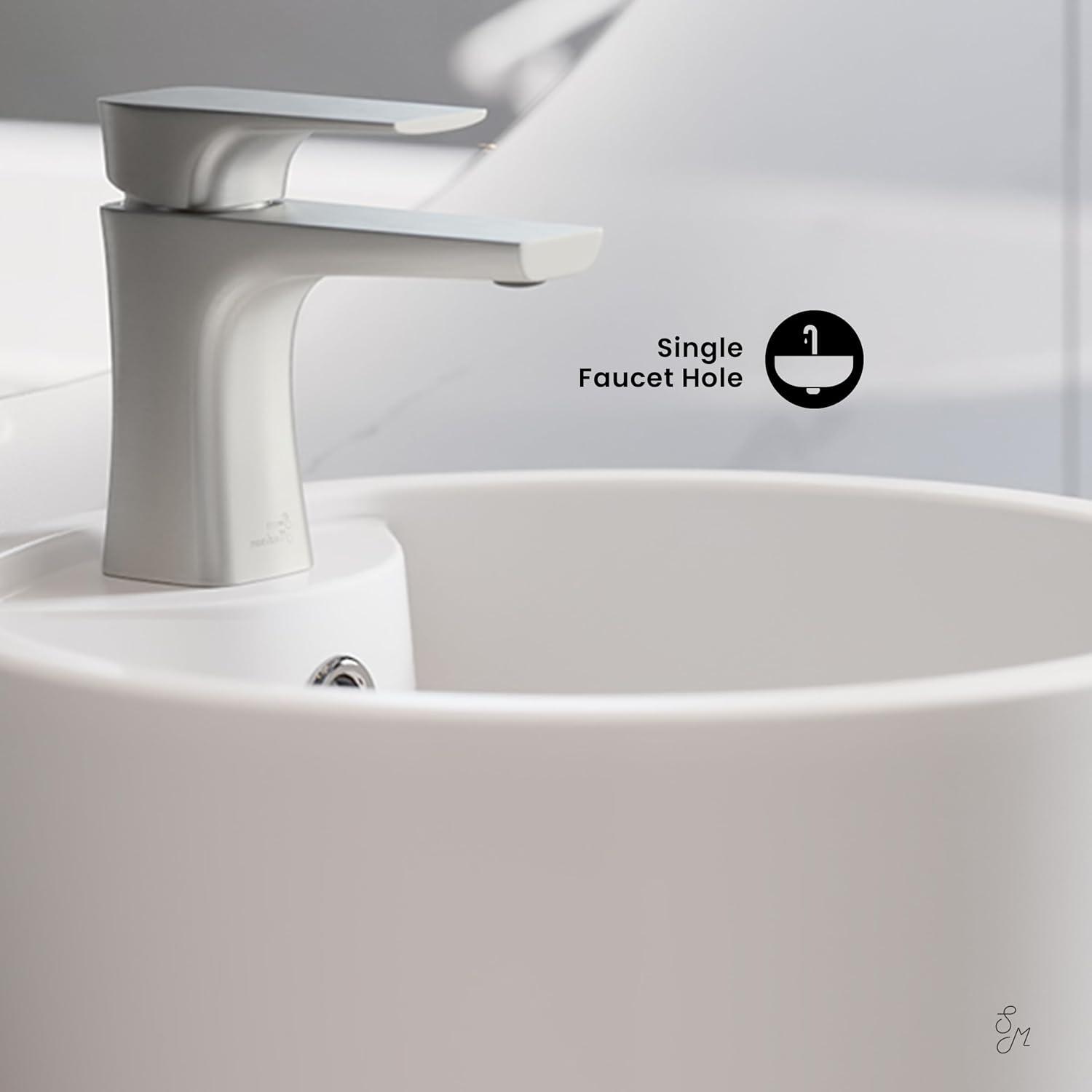 Monaco Circular Basin Pedestal Sink