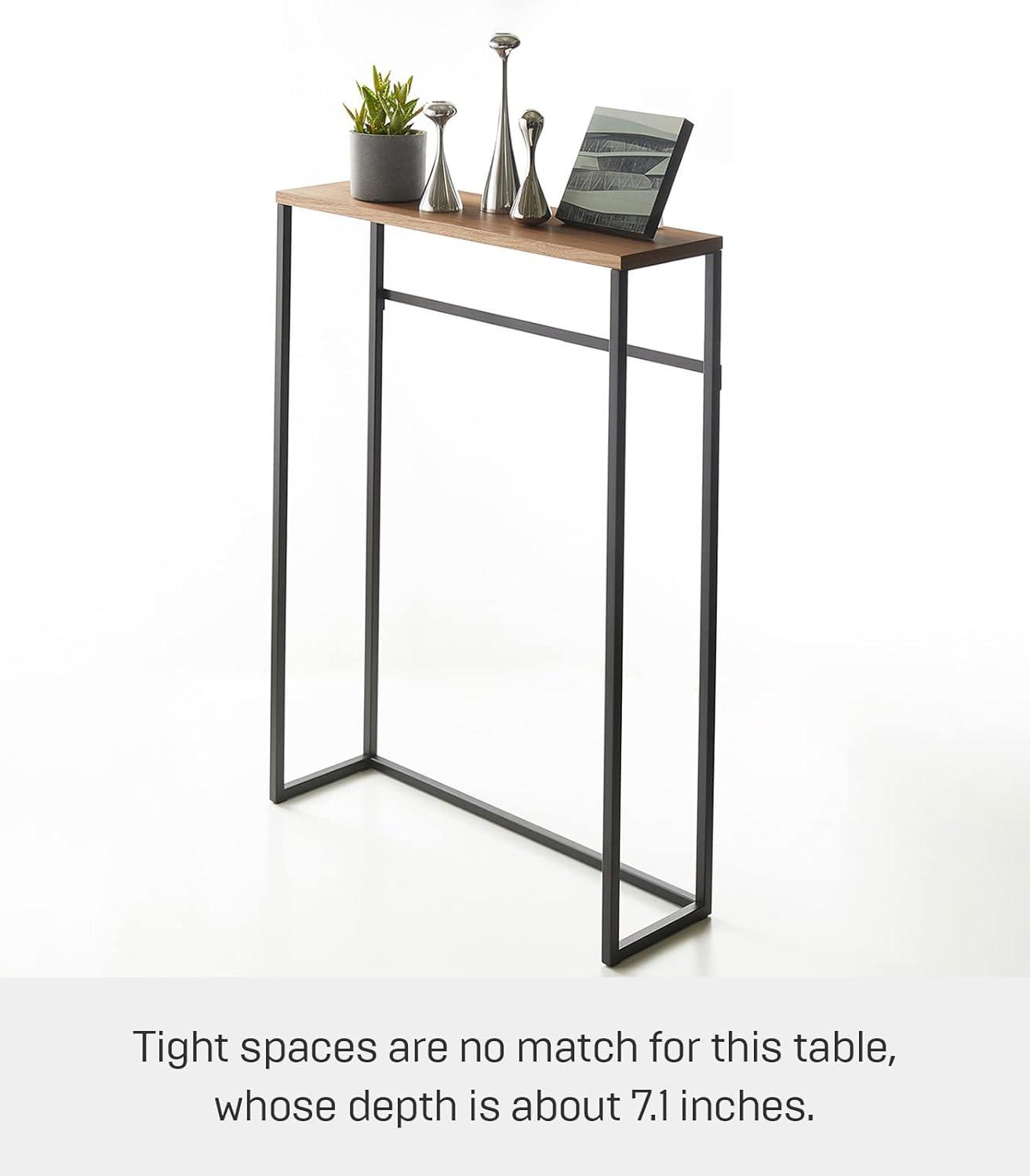 Yamazaki 24" Tower Narrow Entryway Console Table