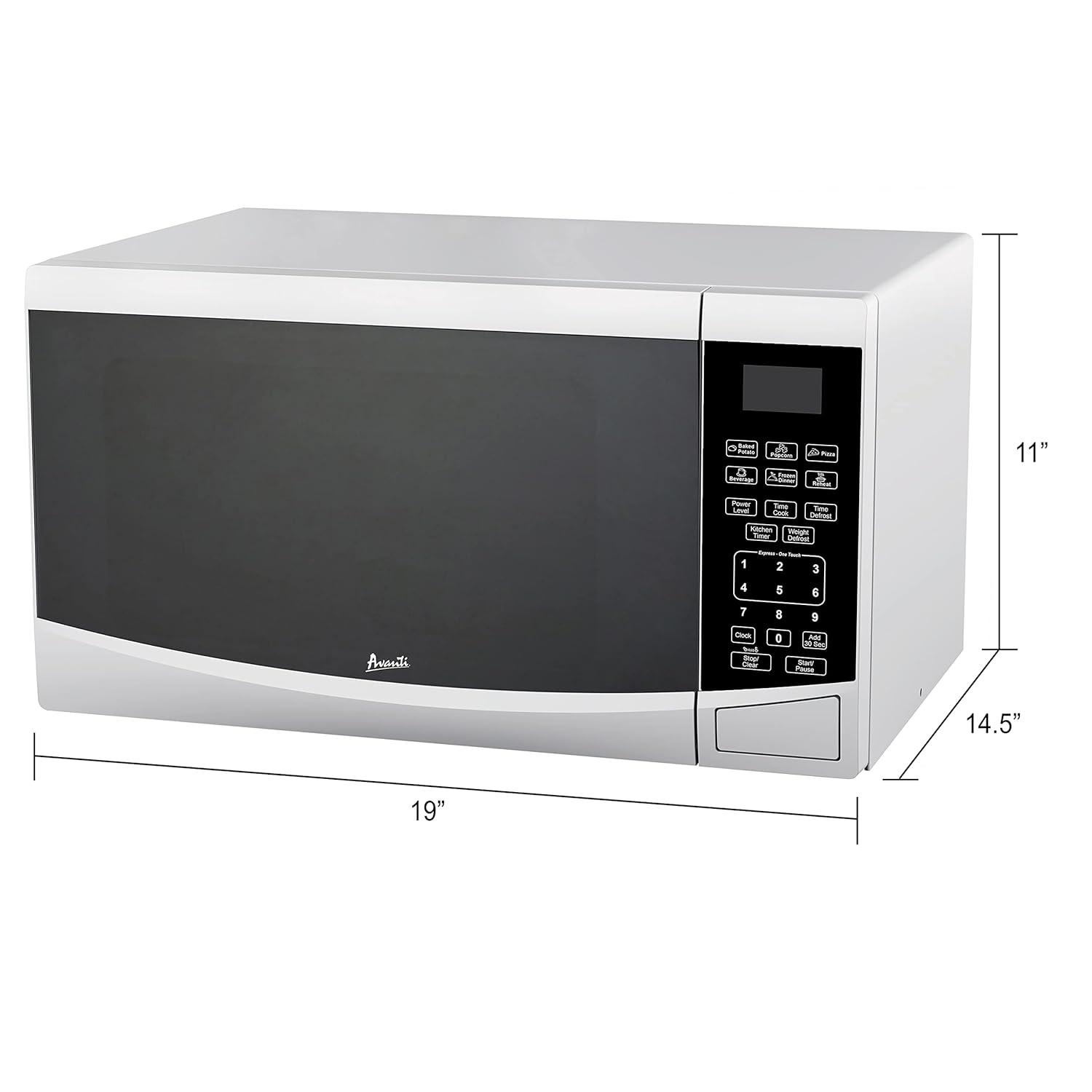Avanti Countertop Microwave Oven, 0.9 cu. ft.