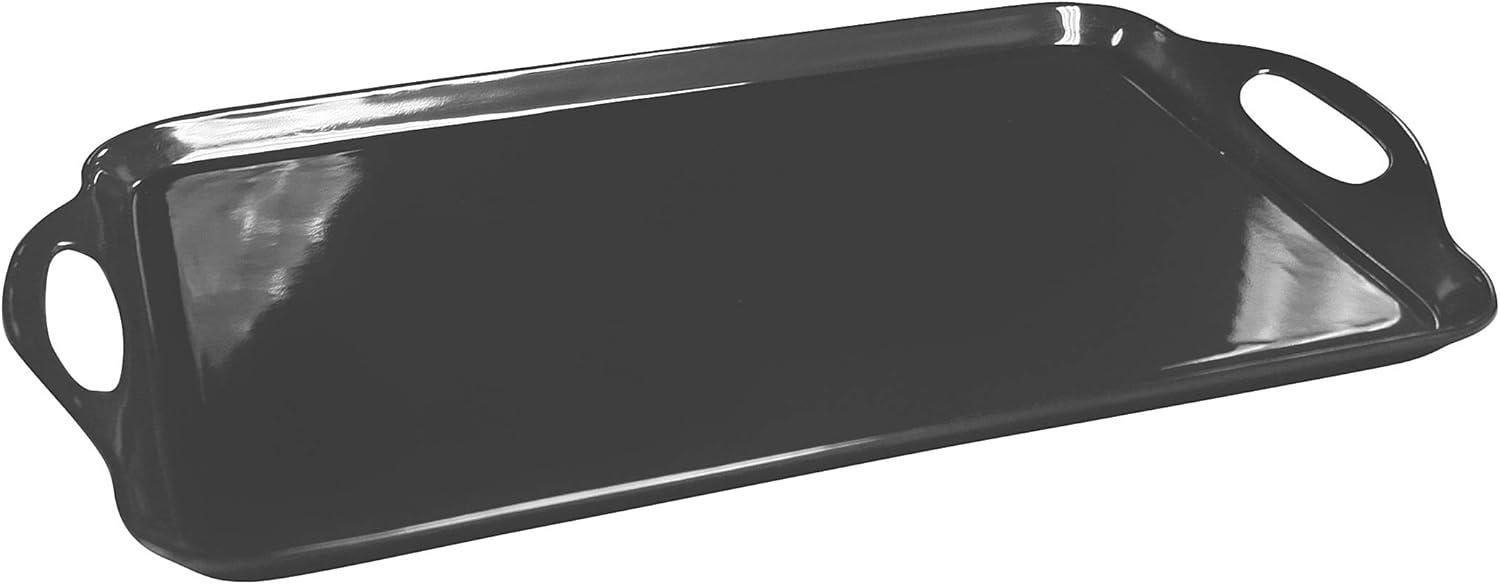 Rectangular Tray  Charcoal