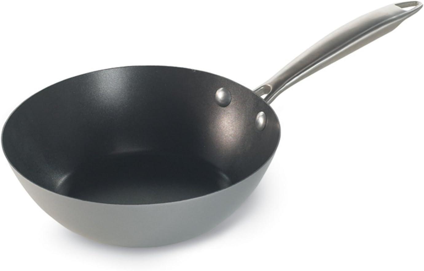 Nordic Ware 8'' Nonstick Stainless Steel Wok