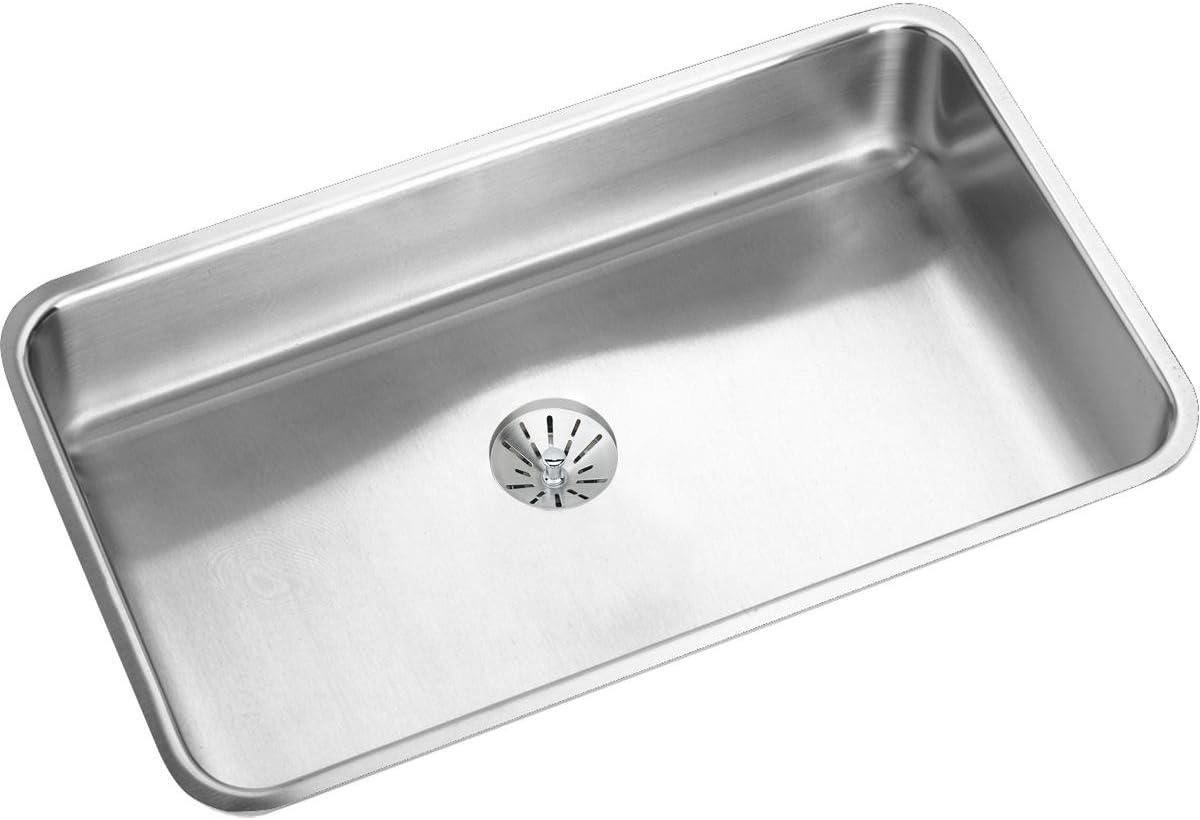 Lustertone 30.5" L x 18.5" W Undermount Kitchen Sink with Perfect Drain