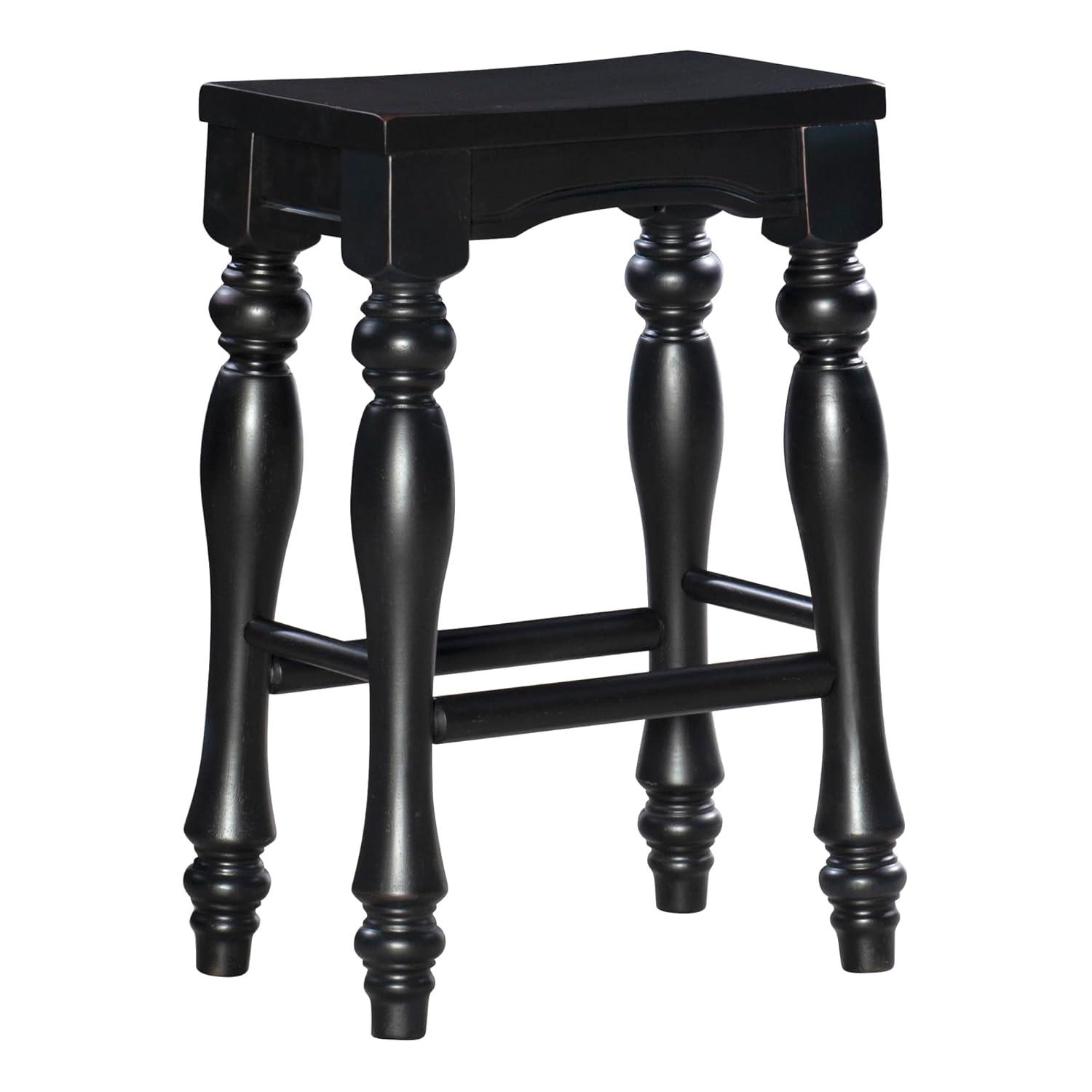 Clemente Counter Stool with Solid Wood Frame