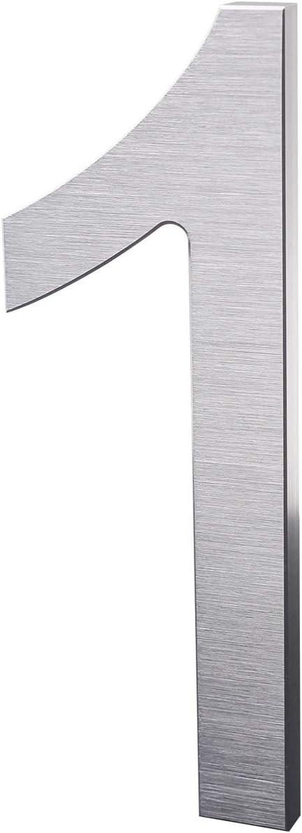 ModernStainlessHardware 6'' H Stainless Steel House Number