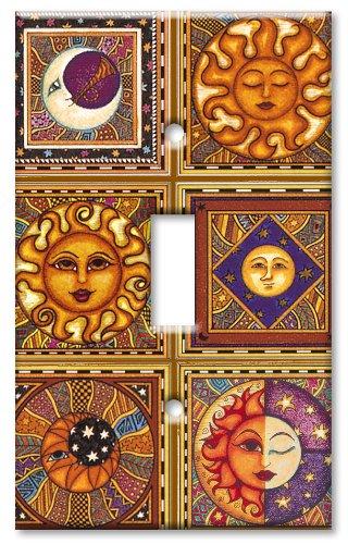 Art Plates - Celestial's Switch Plate - Single Gang Toggle - Image by Dan Morris
