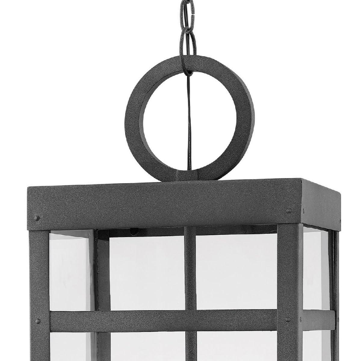 Porter 4 -Bulb 31.3" H Outdoor Hanging lantern By Lisa McDennon