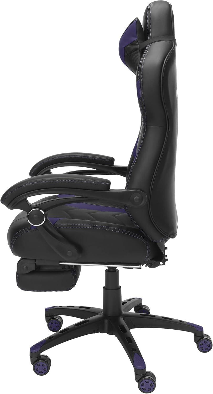 Respawn RESPAWN 110 Pro Gaming Chair - Gaming Chair with Footrest, Reclining Gaming Chair, Video Gaming Computer Desk Chair, Adjustable Desk Chair, Gaming Chairs For Adults With Headrest Pillow