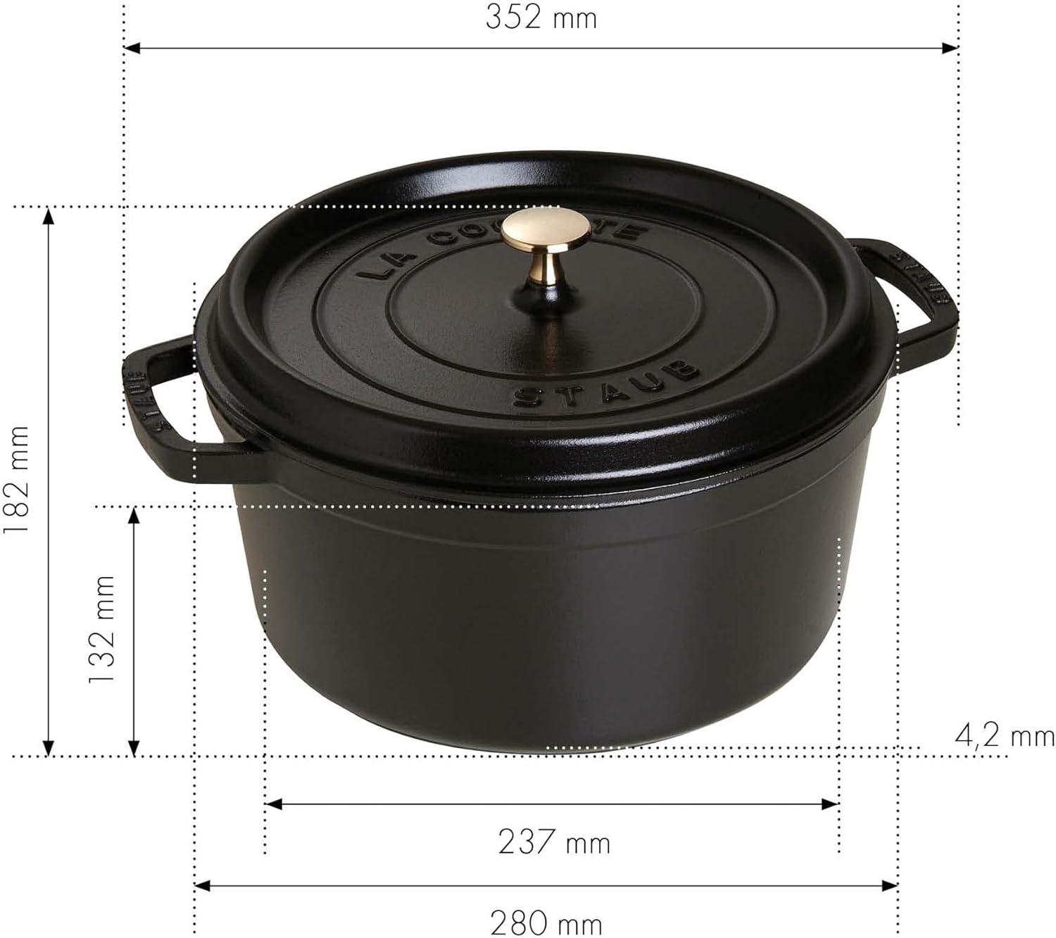 Staub Cast Iron Round Dutch Oven