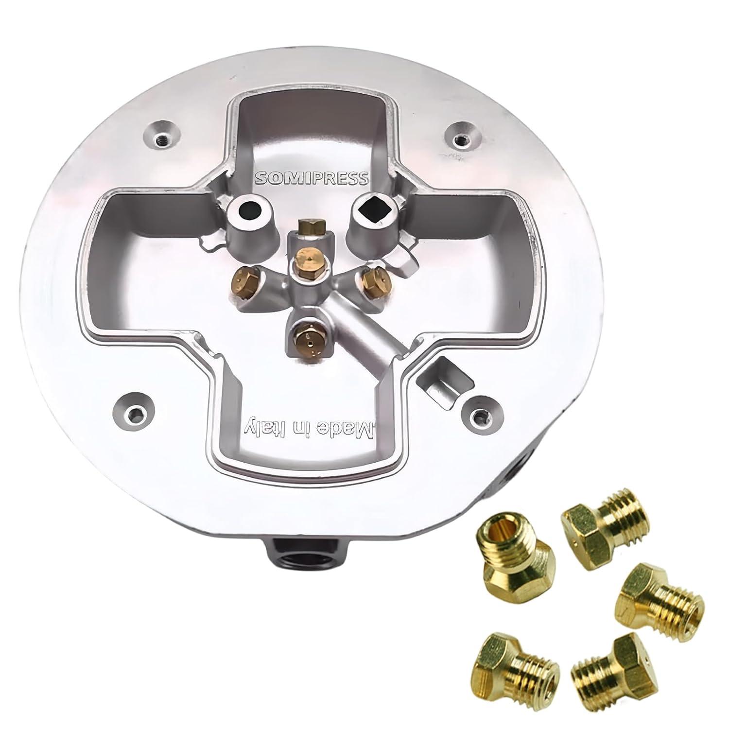 36Pcs Range Stove Oven Orifice Conversion Kit, Propane Lp Natural Gas Brass Jet Burner Nozzle Replacement Parts M6x0.75 mm Gas Spray Tip 0.3/0.4/0/7/0.8/0.9/1.0/1.1/1.2/1.5/1.7/1.9mm