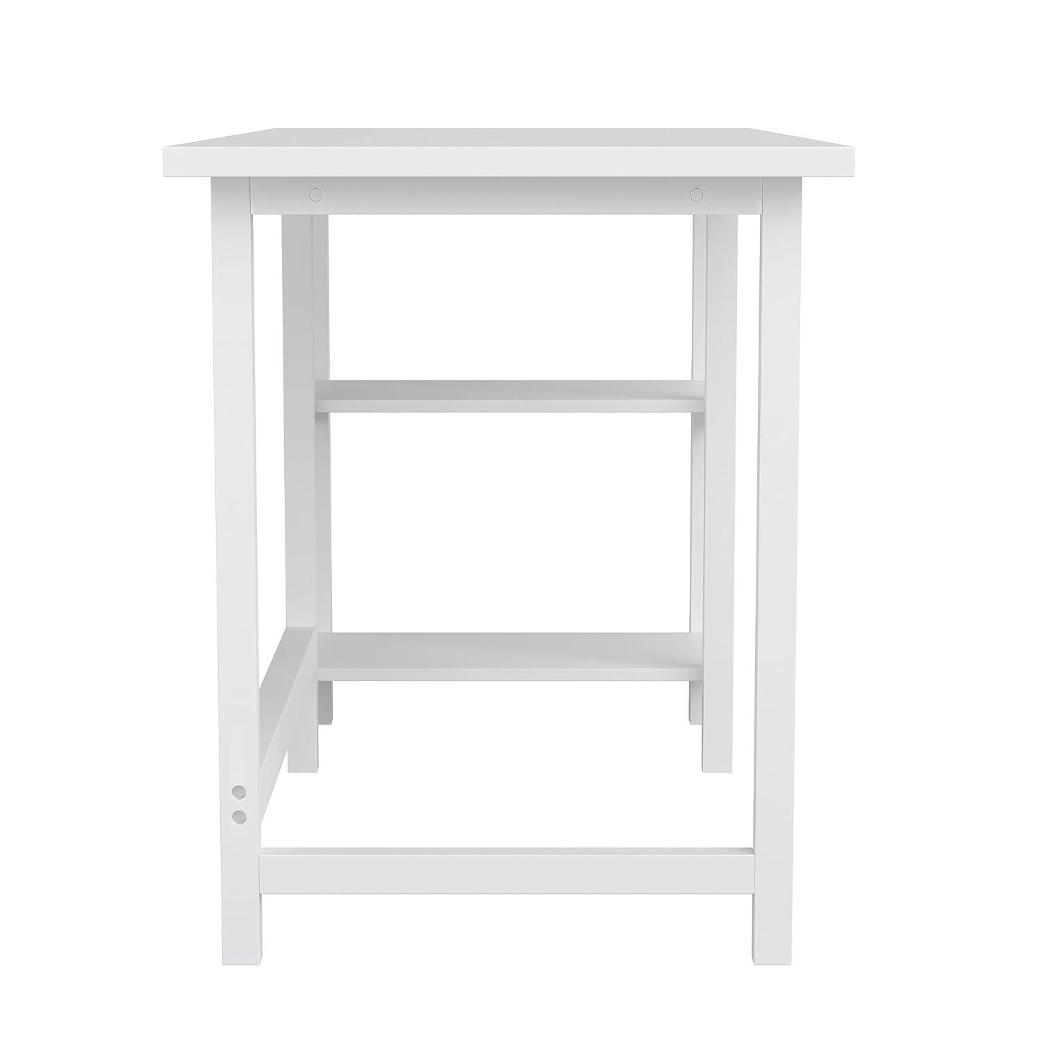 Martha Stewart Martha Stewart Beckett Home Office Trestle Desk with Shelves