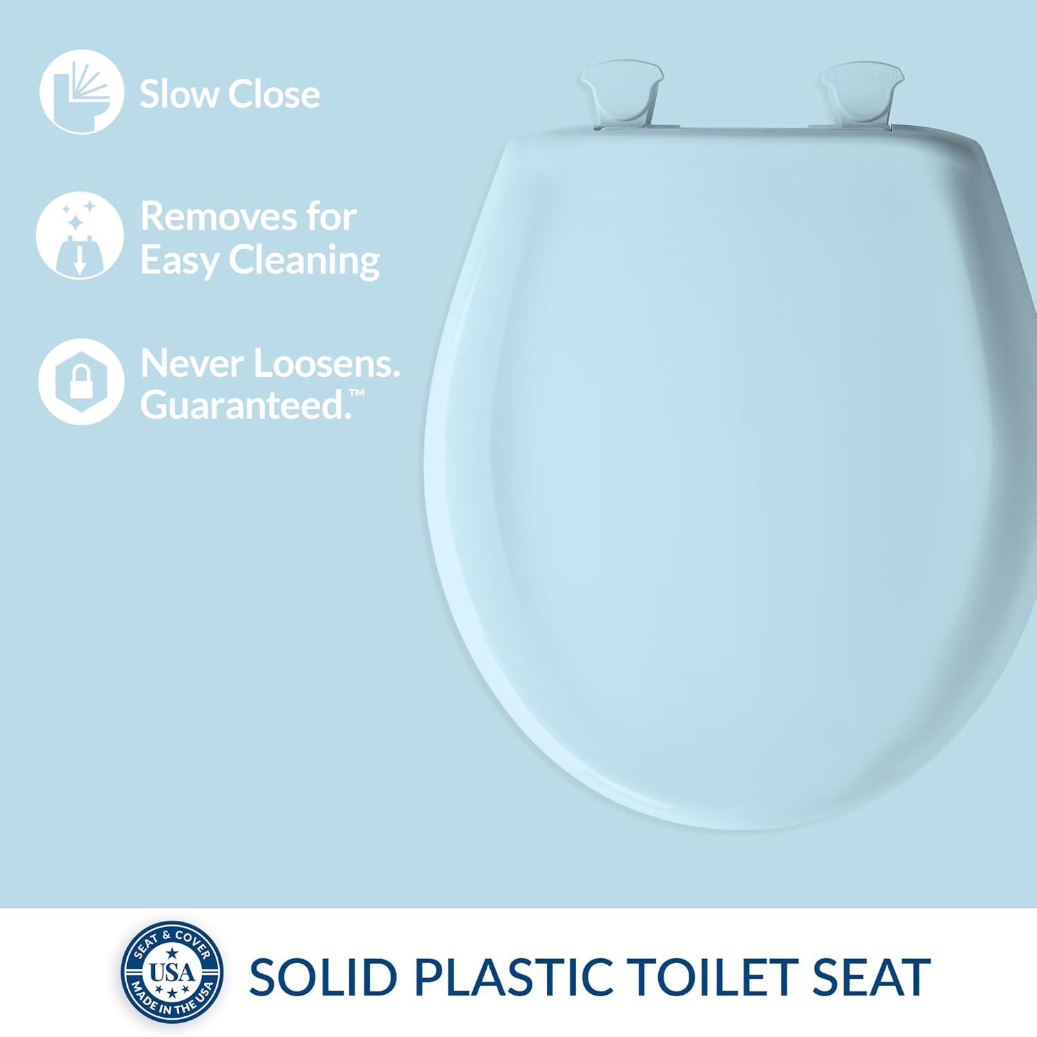 Round Toilet Seat and Lid