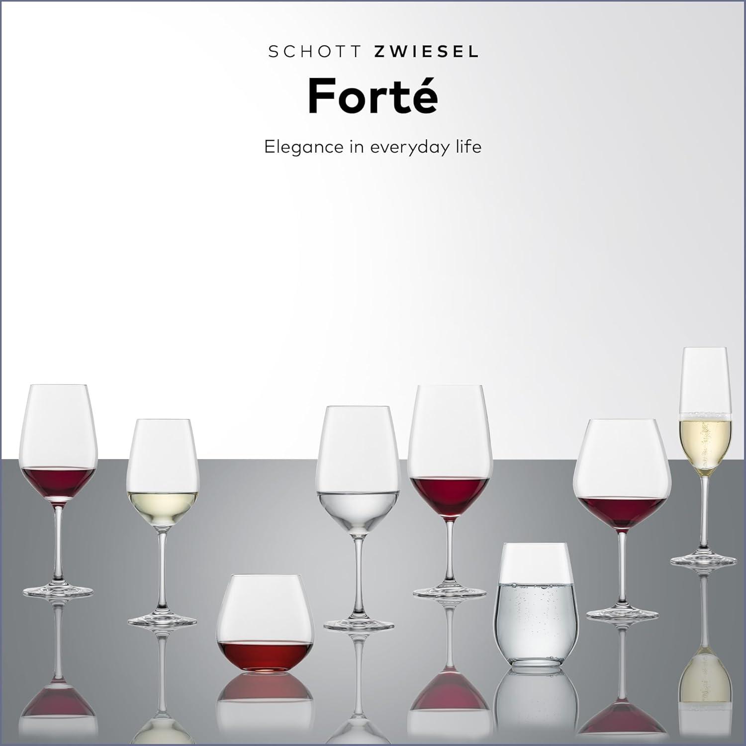 Forte 9 oz. Crystal White Wine Glass