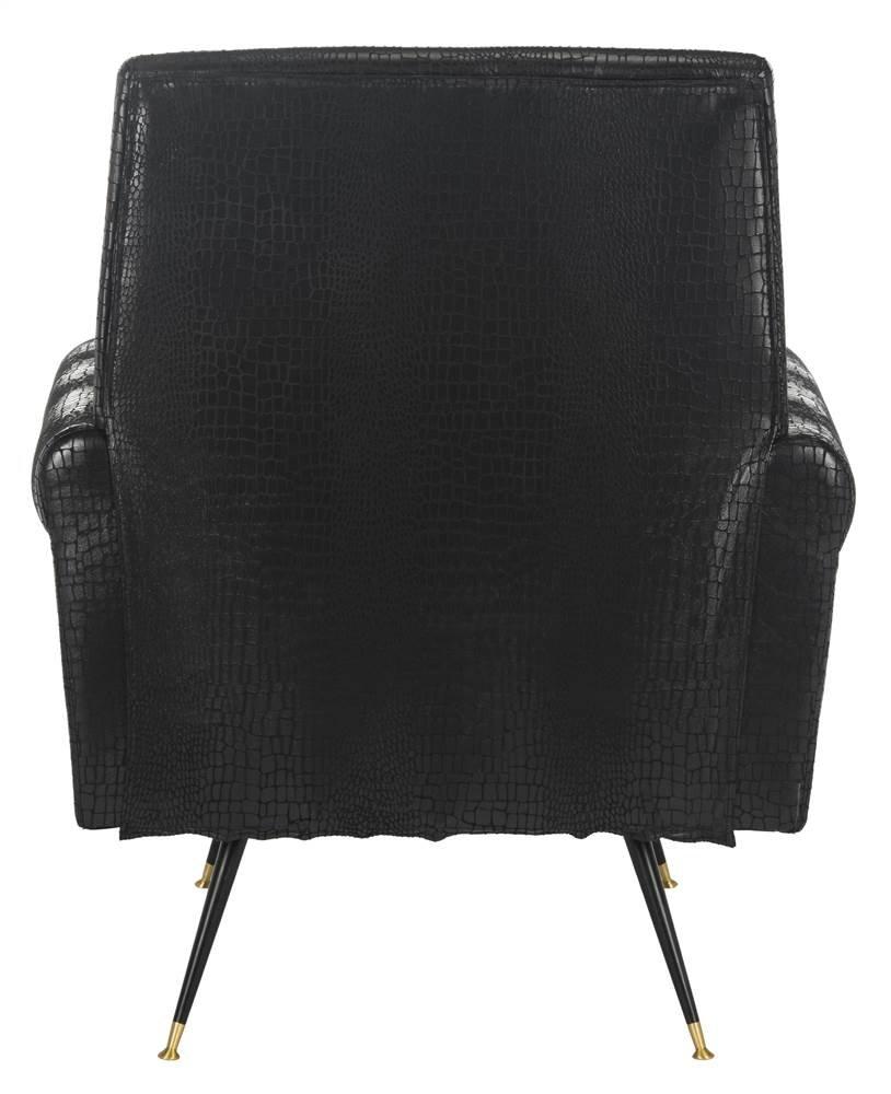 Mira Accent Chair - FOX6285 - Black - Safavieh