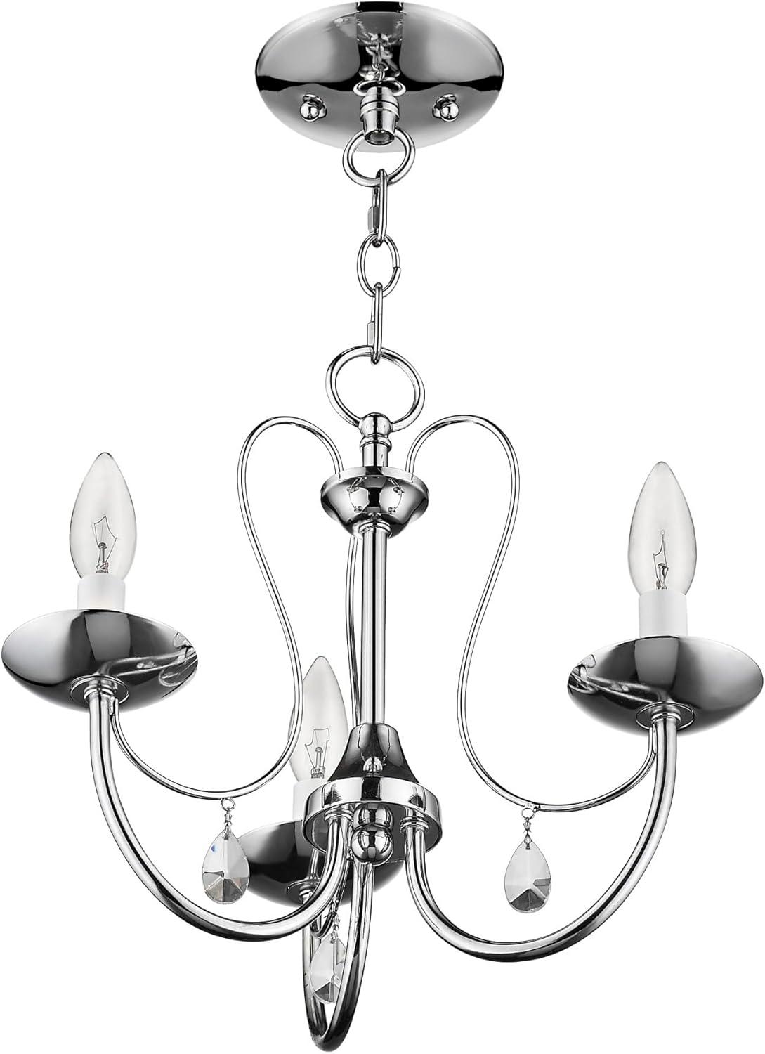 Livex Lighting Mirabella 3 - Light Chandelier in  English Bronze