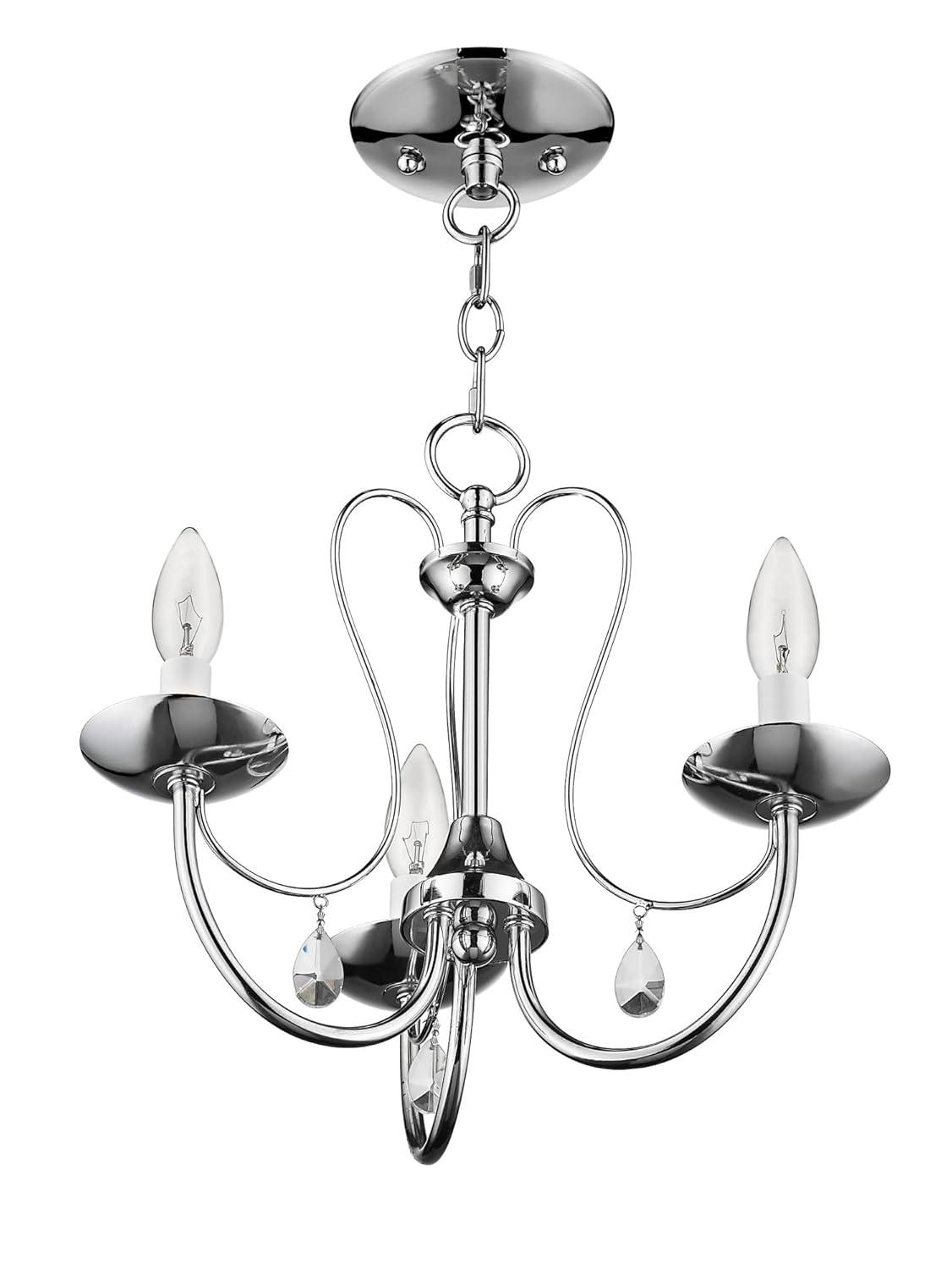 Livex Lighting Mirabella 3 - Light Chandelier in  English Bronze