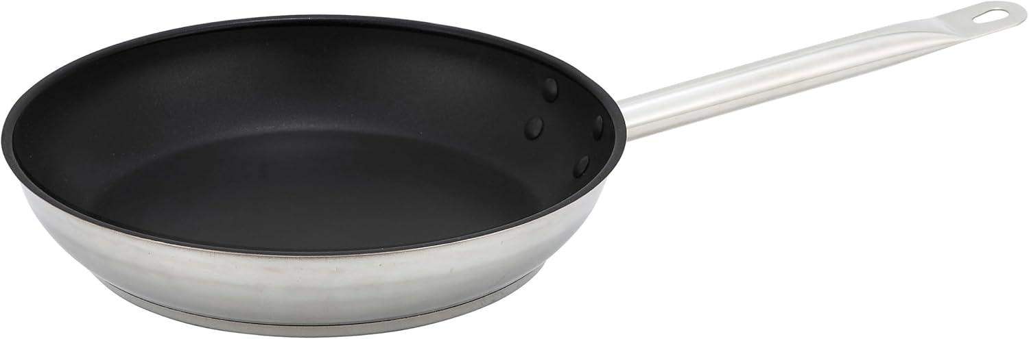 Winco Stainless Steel Non-Stick Frying Pan