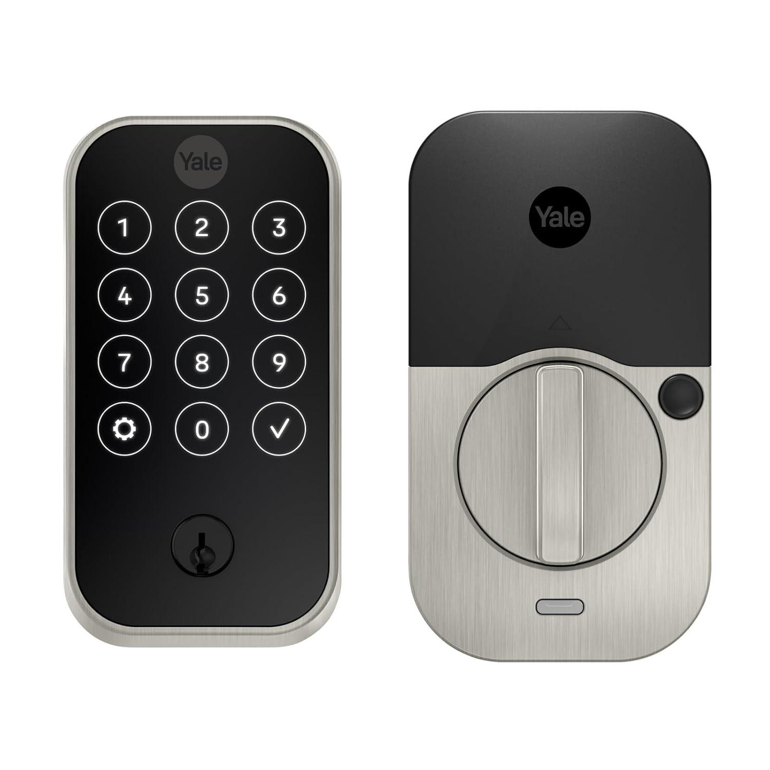 Yale Home Yale Assure Lock 2 Deadbolt, Keyed Smart Entry Door Lock with Bluetooth Connected Touchscreen Keypad for Code Entry