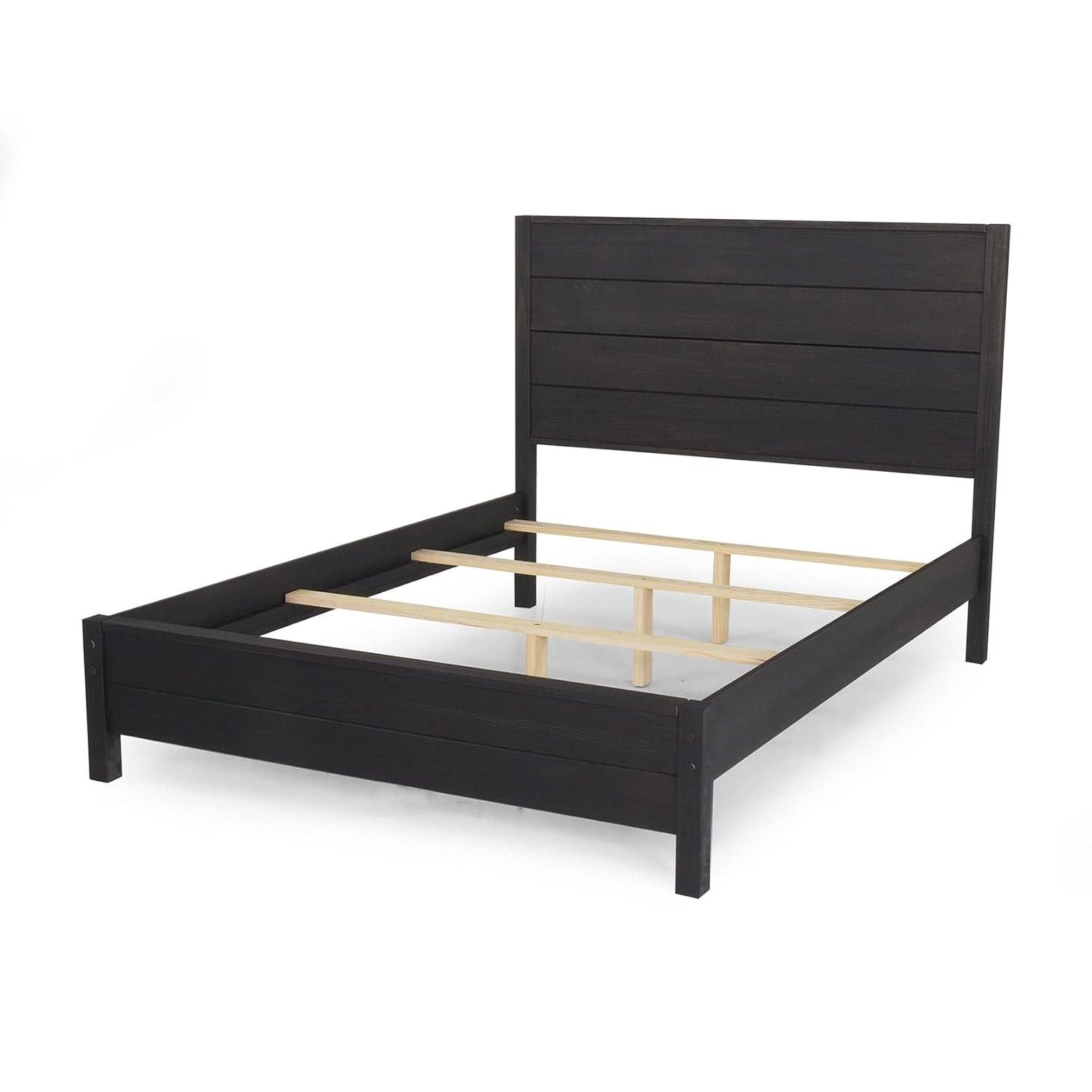 Montauk Solid Wood Panel Bed