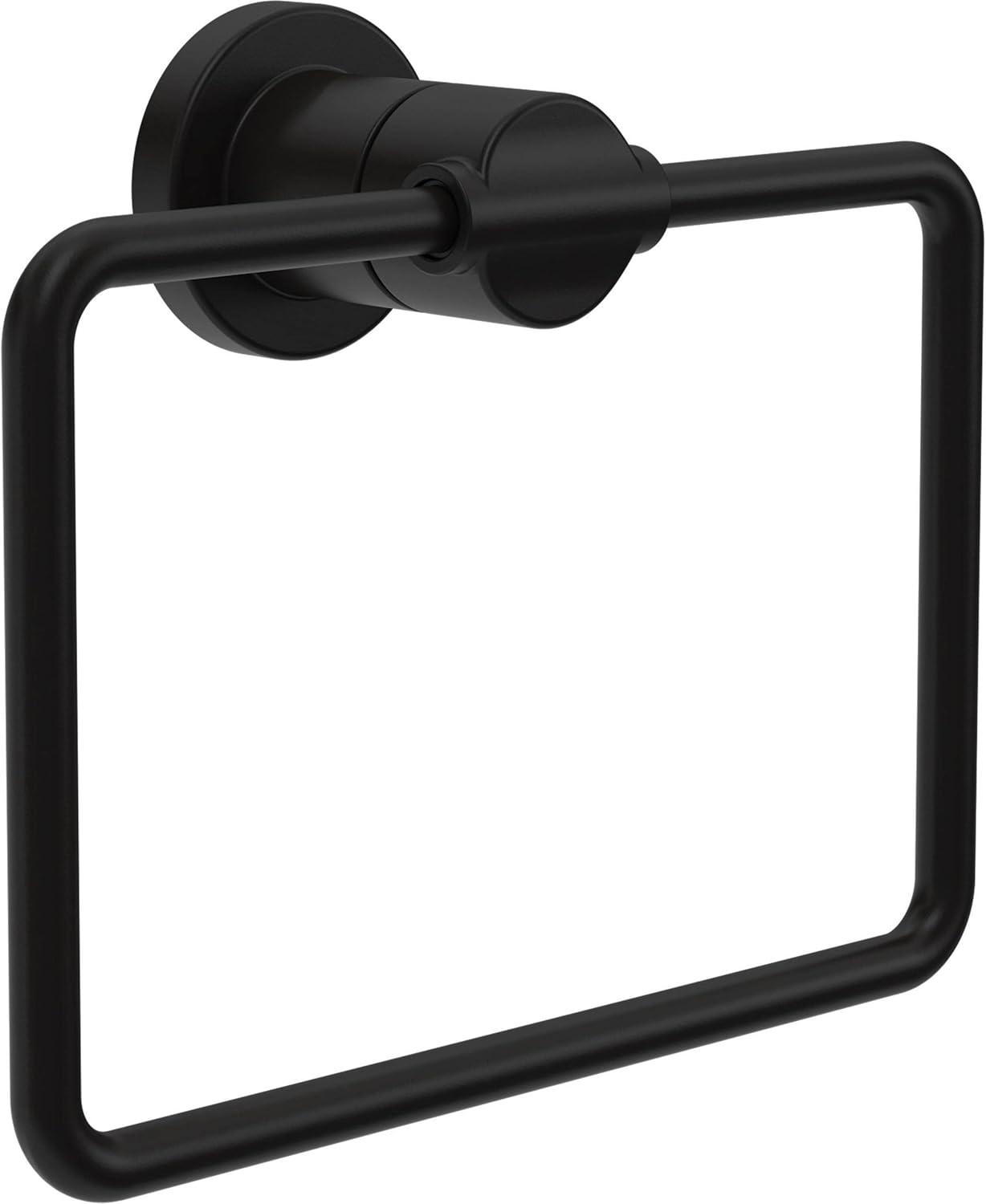 Nicoli Wall Mount Square Closed Towel Ring Bath Hardware Accessory