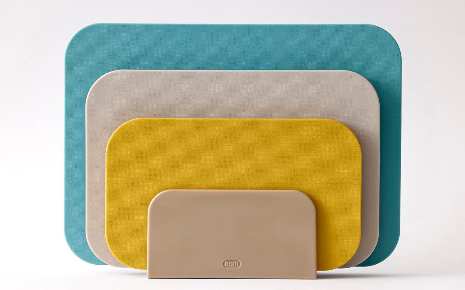 Rosti Multicolor Plastic Rectangular Cutting Board Set