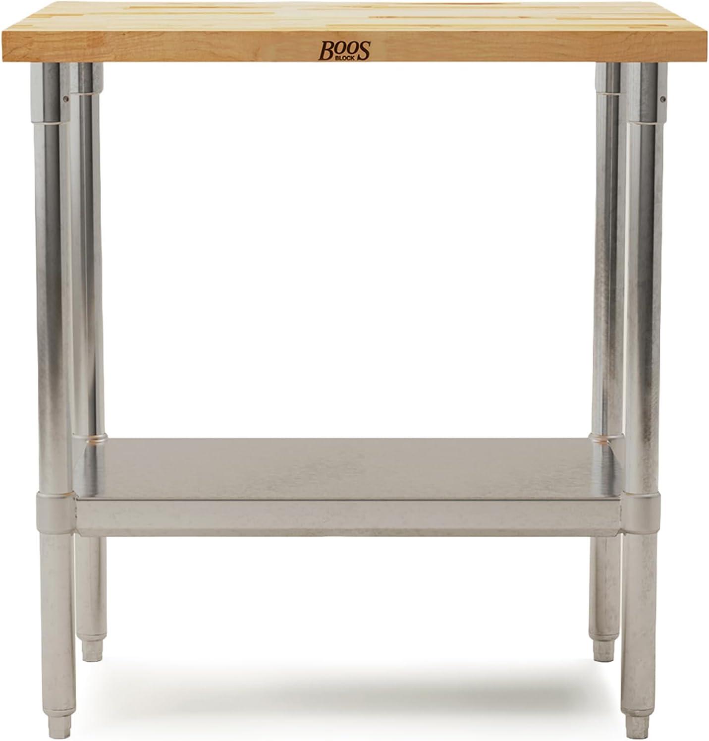 John Boos & Co Wood Top Workbench