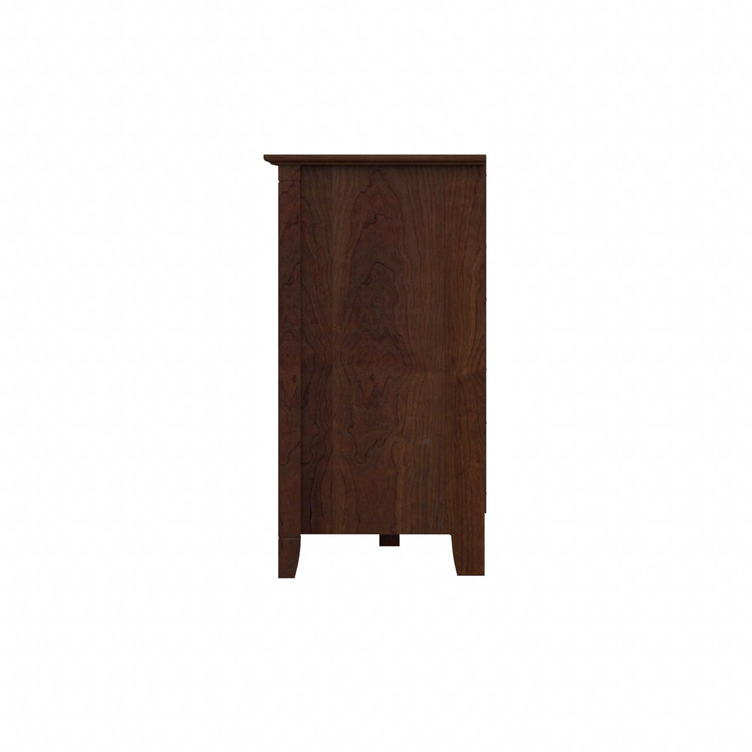 Key West Accent Cabinet with Doors in Bing Cherry - Engineered Wood